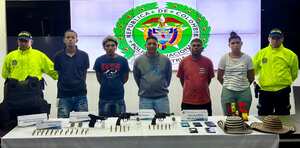 Capturados integrantes de Los Costeños.