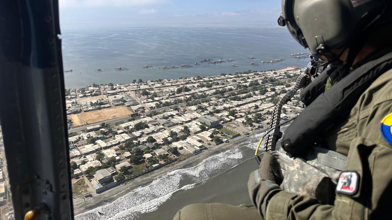 Sobrevuelos en el Atlántico.