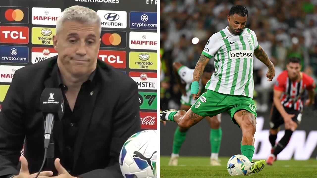 Hernán Crespo salió en defensa de Edwin Cardona tras partido de Copa Libertadores.