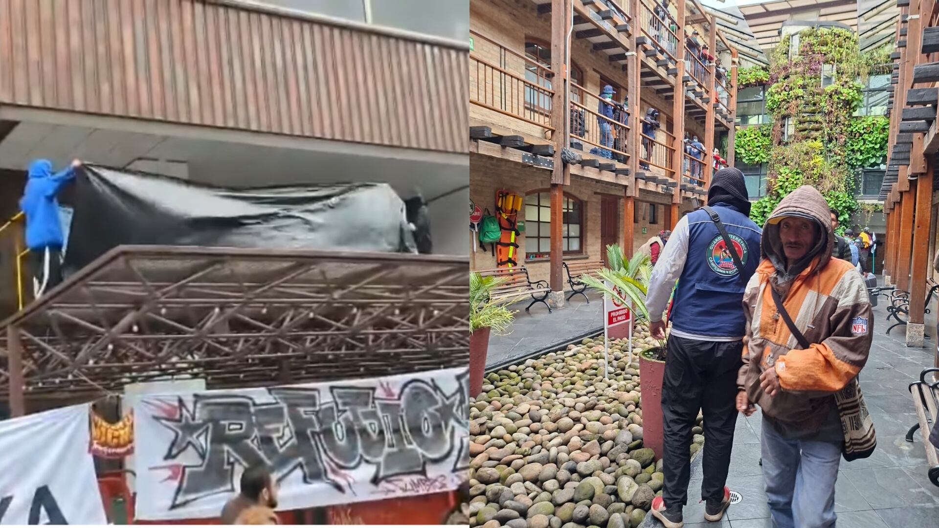 Ministerio de Agricultura también fue tomado por los indígenas.