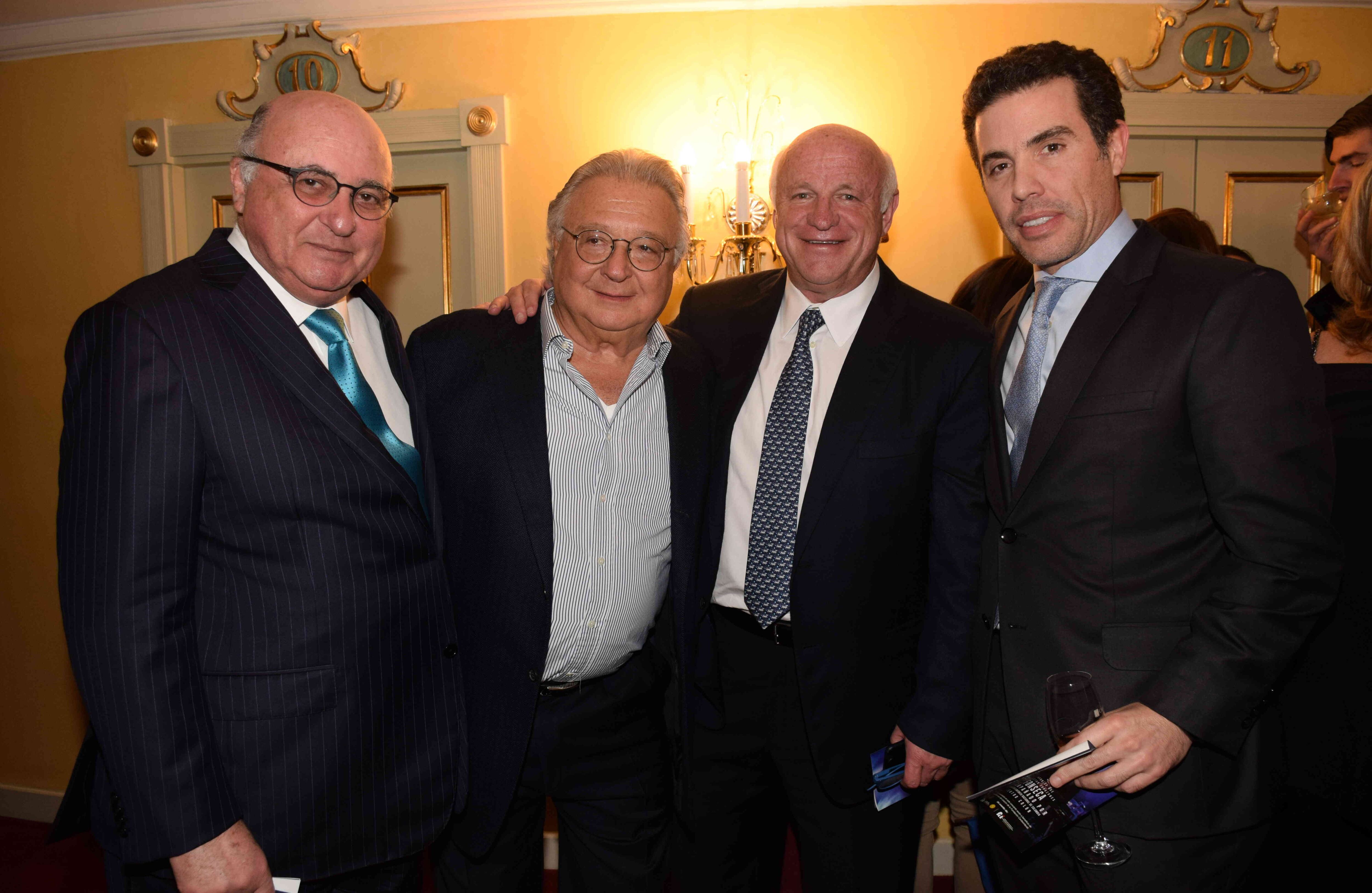 Harry Beda, Natan Peisach, Jacky Bibliowics y Rodrigo Saiz.