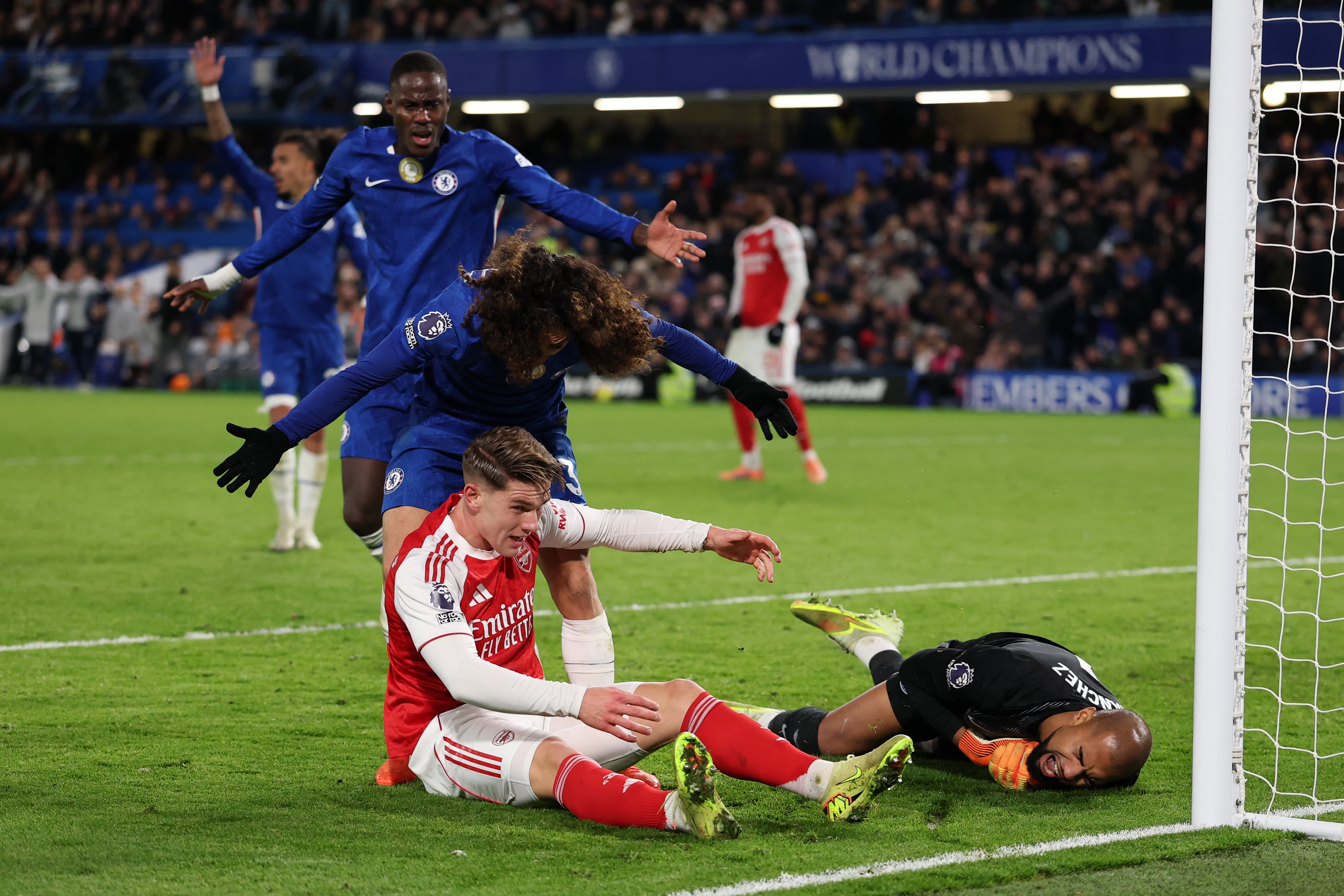 Arsenal se estrelló en su visita al Chelsea en Premier League