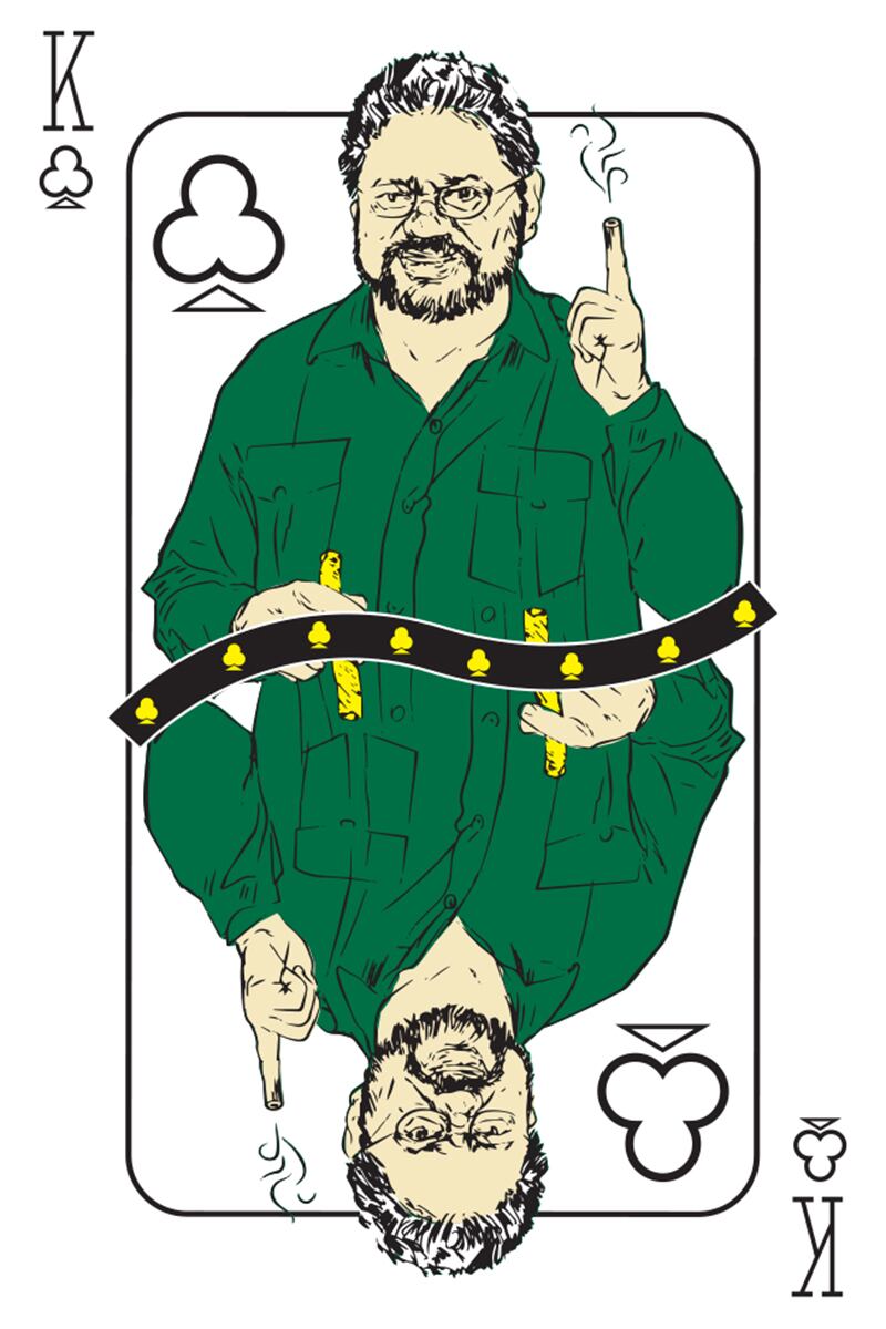 Ilustraciones de 'El as bajo la manga'.