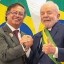 Presidente Gustavo Petro y el mandatario de Brasil Luiz Ignácio Lula da Silva