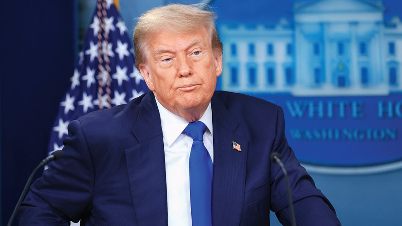 Donald Trump, presidente de Estados Unidos.