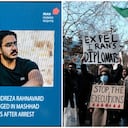 Tuit sobre la ejecución anunciada por las autoridades iraníes de Majidreza Rahnavard, la segunda pena capital vinculada a casi tres meses de protestas.