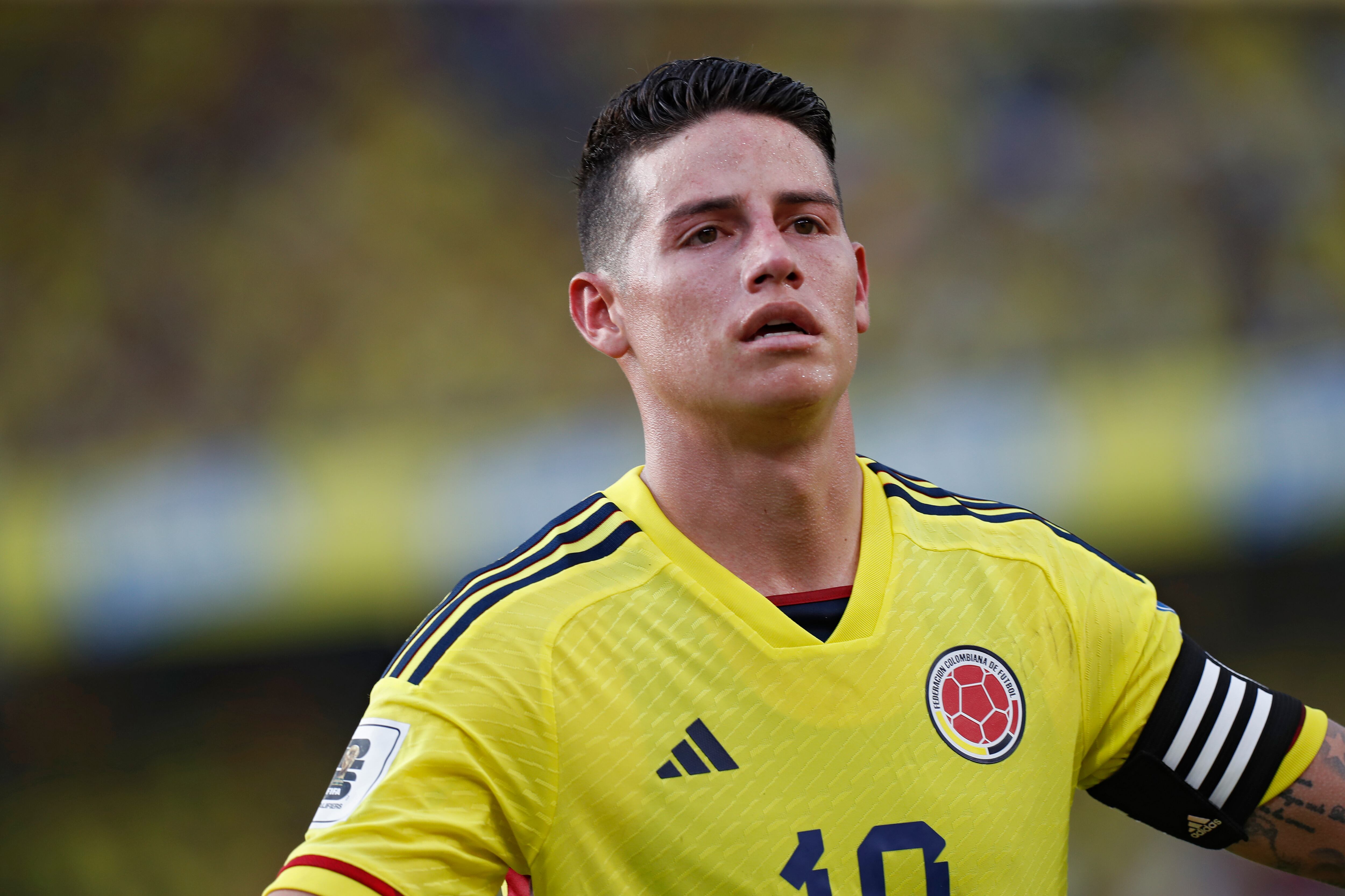 James Rodríguez marcó  gol con la Selección Colombia ante Uruguay en las Eliminatorias Sudamericanas al Mundial 2026
Barranquilla octubre 12 del 2023
Foto Guillermo Torres Reina / Semana