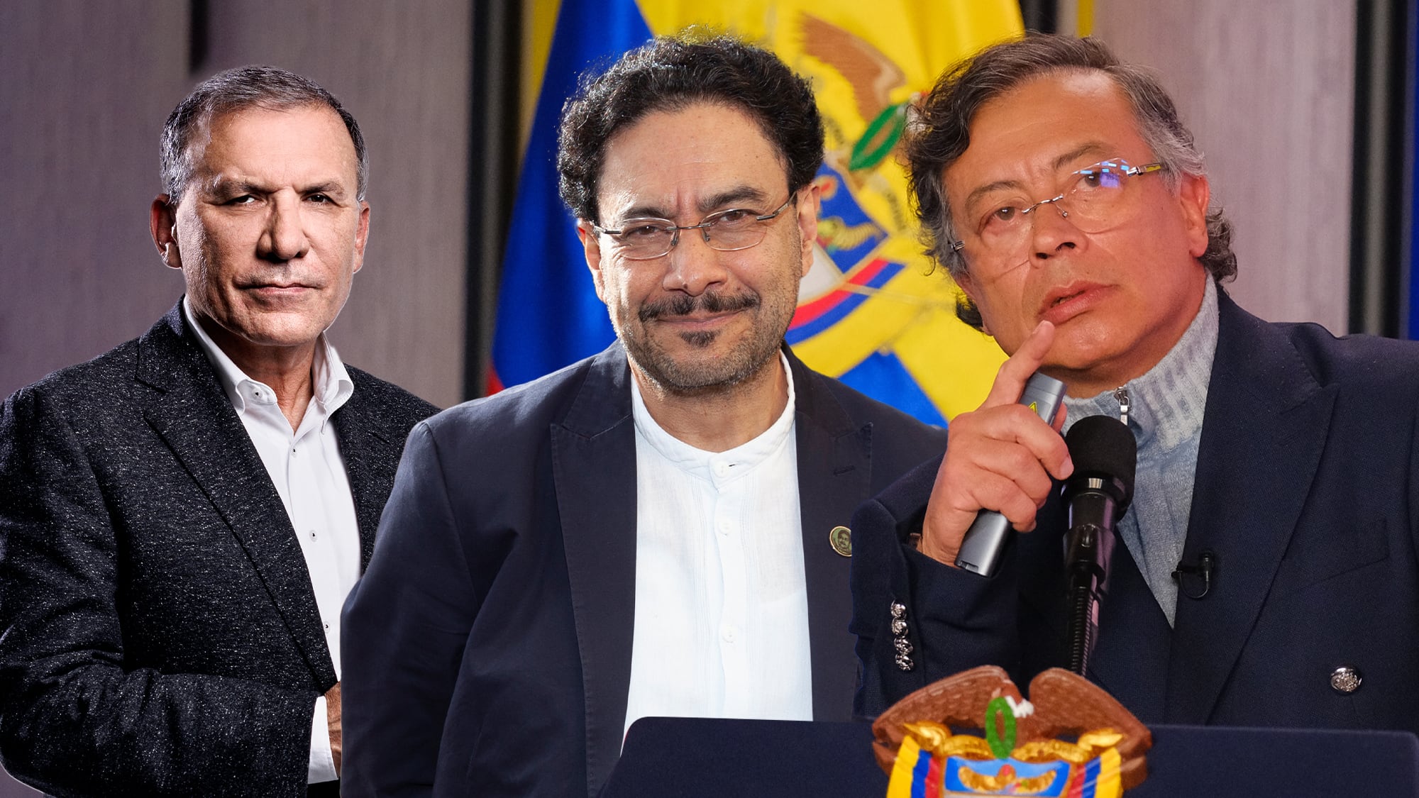 Roy Barreras Gustavo Petro Iván Cepeda