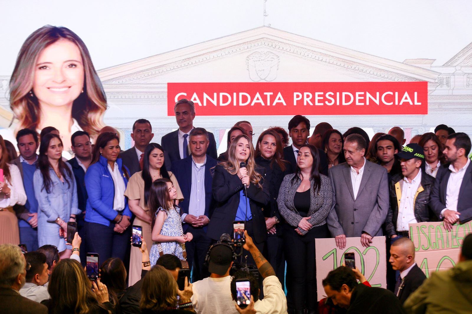 Paloma Valencia, candidata presidencial del Centro Democrático.