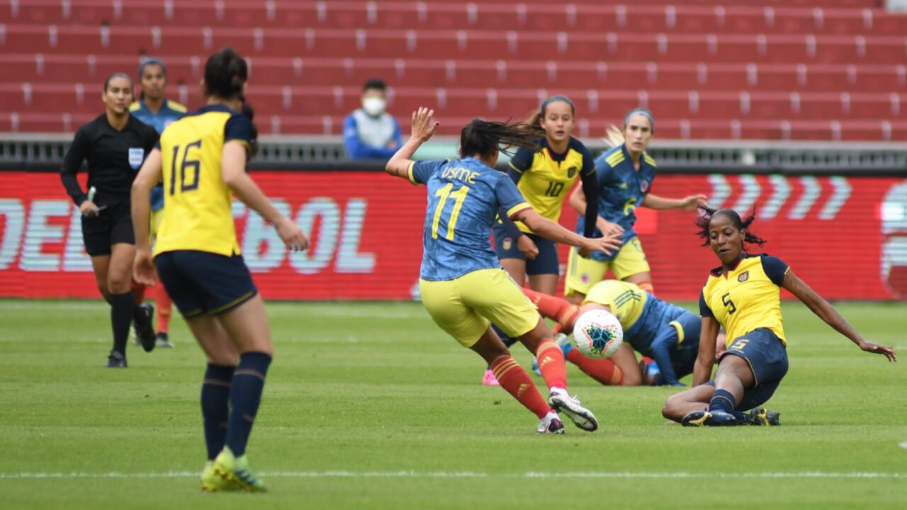 Selección Colombia vs. Selección de Ecuador. Foto: Selección Ecuatoriana de Fútbol - Twitter @LaTri