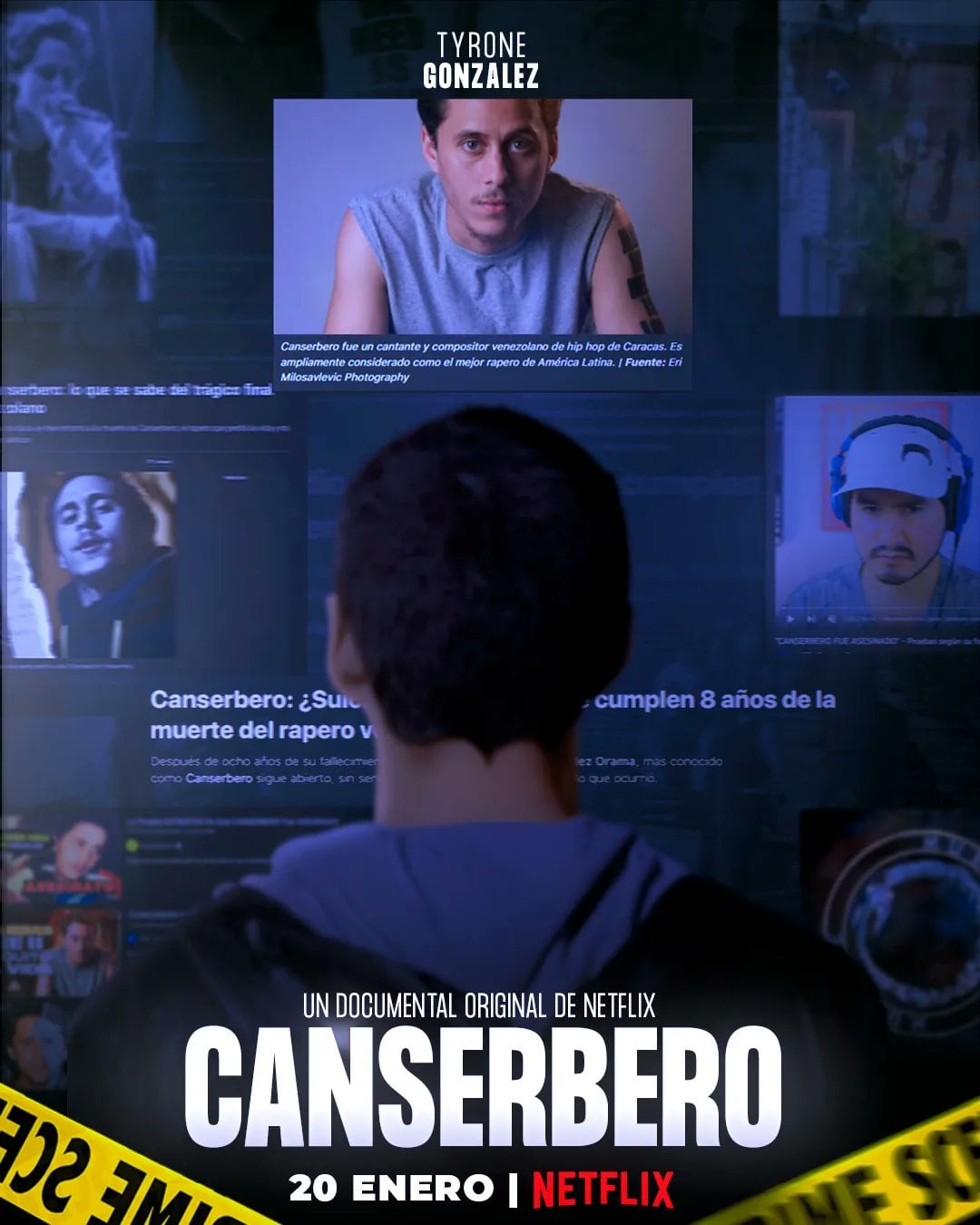 Póster de Canserbero que está dando de qué hablar.