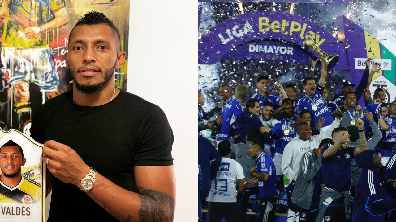 El exfutbolista quedó mal parado tras dar un dato incorrecto sobre los títulos de su carrera y los de Millonarios.