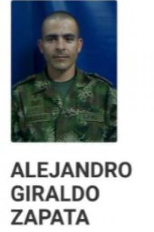 Figura que fue soldado profesional del Ejército Nacional Nacional de Colombia. Nació en la ciudad de Medellín, Antioquia, y tiene 41 años de edad.