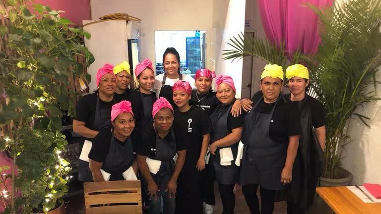 Restaurante Interno, iniciativa de la Fundación de Johana Bahamón.