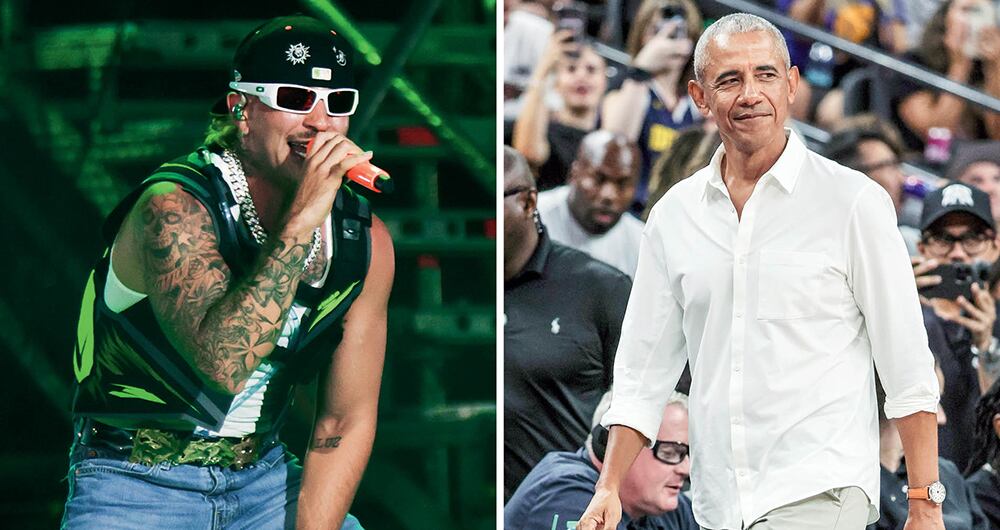 Un colombiano se coló en la selección: se trata de Feid, el paisa que se encargó del show de apertura en la pasada Copa América. Obama eligió Perro negro, tema que Feid canta junto con Bad Bunny y que se inspira en Medellín.