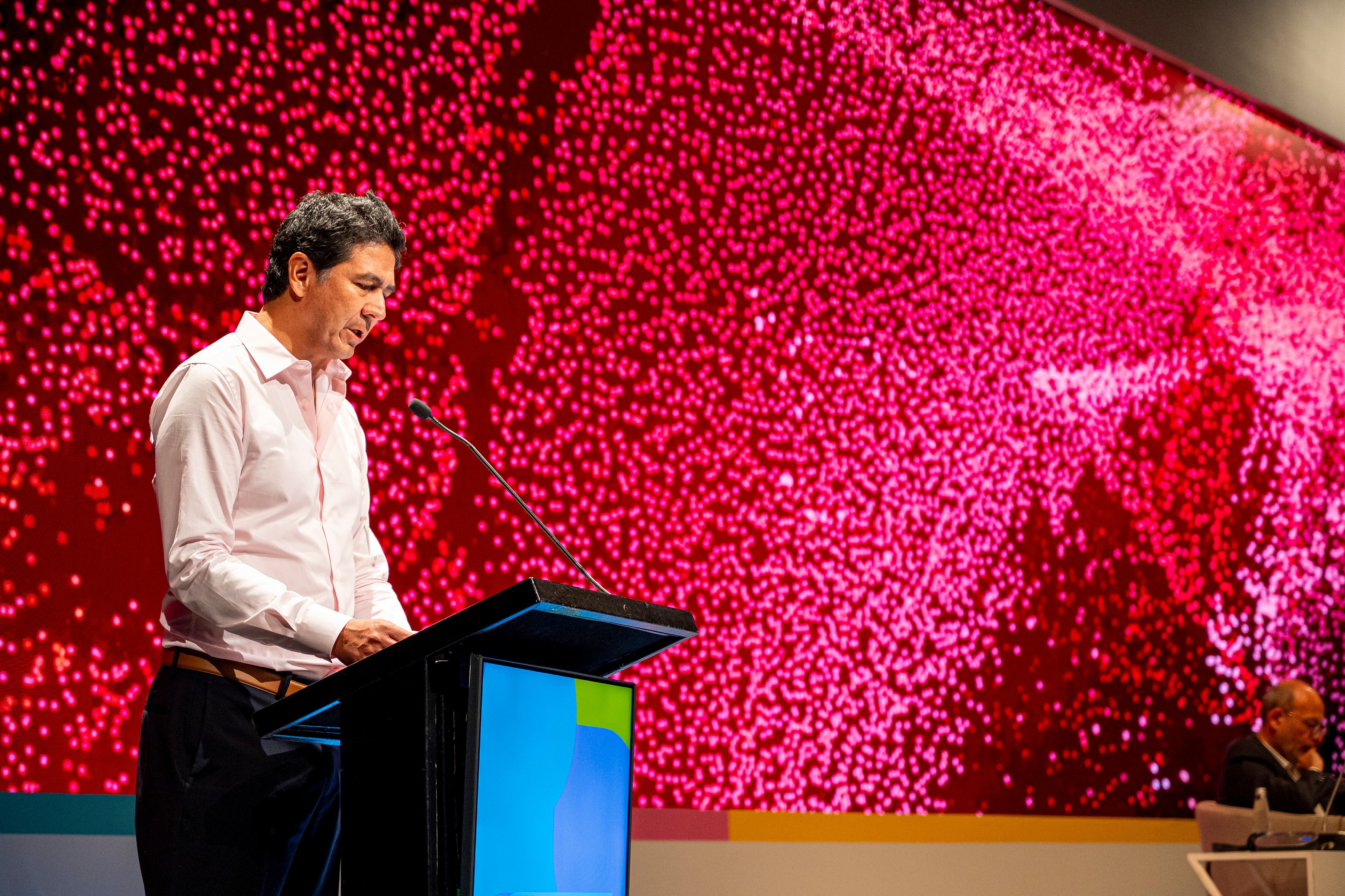 Javier Díaz, presidente Analdex. Cortesía FICS.