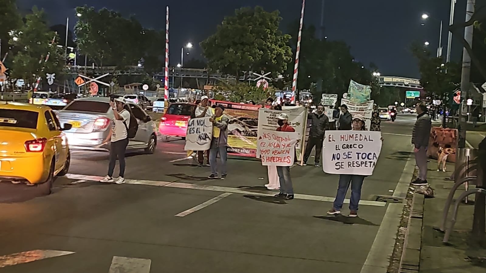 Hay afectación vial.