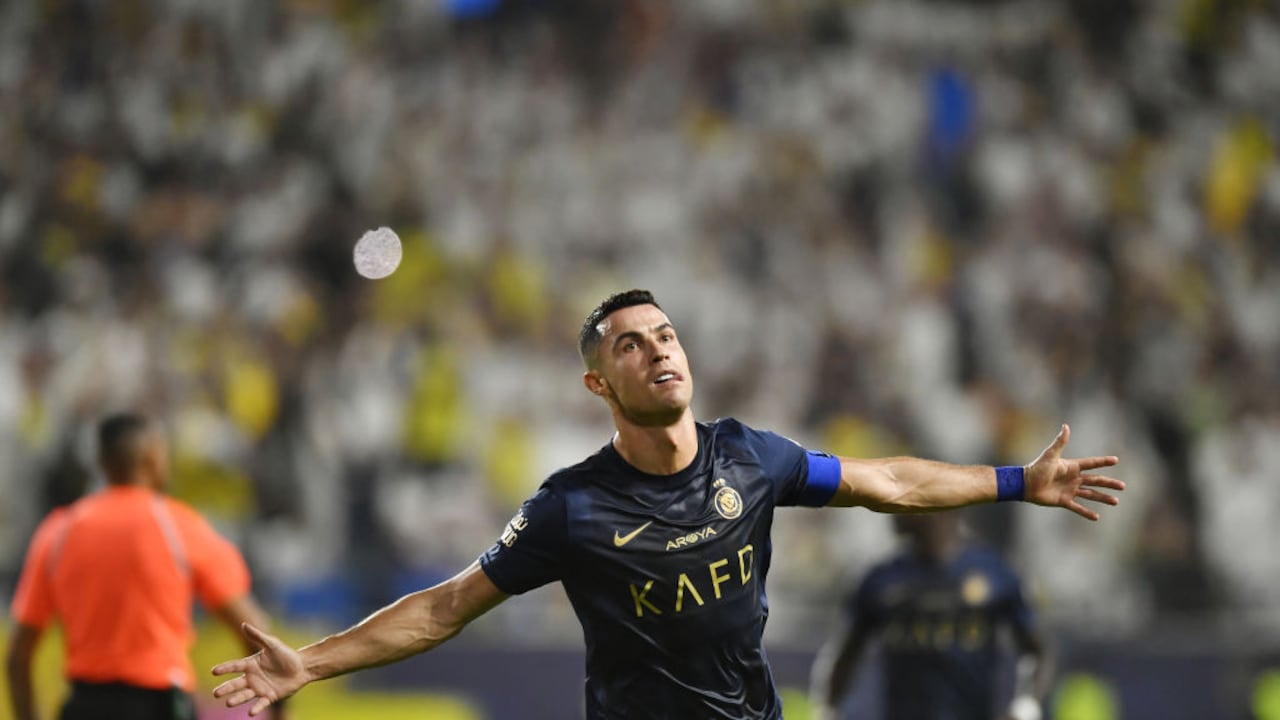 Cristiano Ronaldo con el Al Nassar.