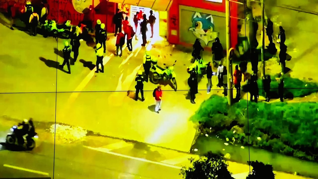 En el sector de Marichuela se presentan disturbios.