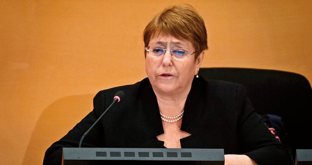 Michelle Bachelet. 