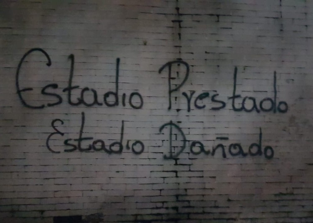 Las afectaciones también se presentaron en las oficinas del club