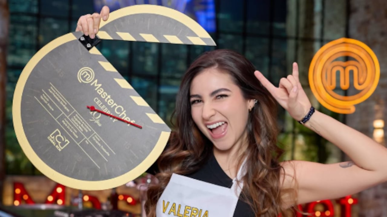 La creadora de contenido Valeria Aguilar es una de las participantes de 'Masterchef Celebrity 2025'.