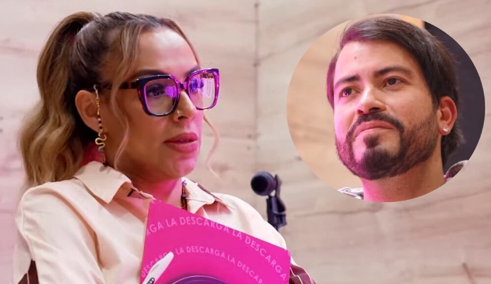 La mentora y el pupilo sostuvieron un brvee diálogo donde salió a relucir Jessi Uribe y su éxito en la música popular.