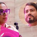 La mentora y el pupilo sostuvieron un brvee diálogo donde salió a relucir Jessi Uribe y su éxito en la música popular.