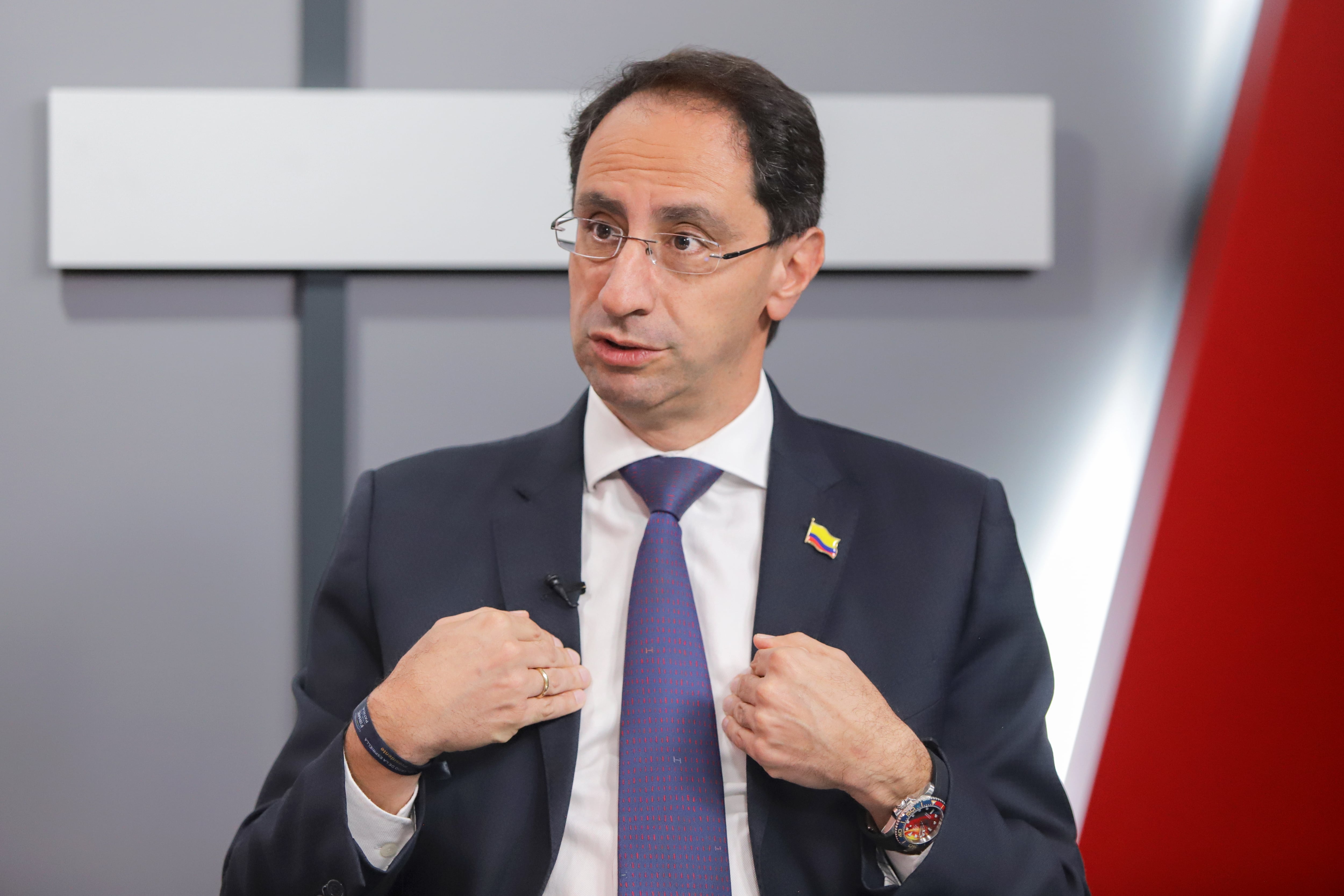 El candidato vicepresidencial José Manuel Restrepo, la fórmula de Abelardo De La Espriella