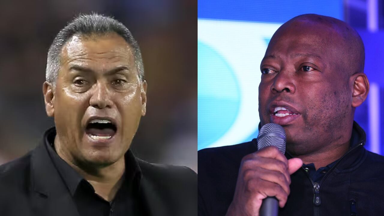 El Tino Asprilla habló con el nuevo técnico de Millonarios, Hernán Torres.