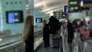 La pareja se encuentra disfrutando de un viaje a Praga por su aniversario. Foto tomada de Twitter @ClaGerFans