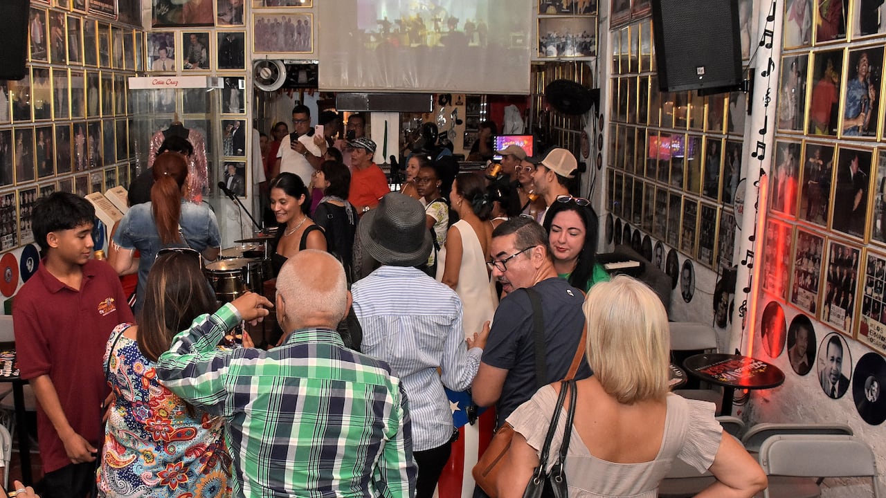 Turistas en Colombia.