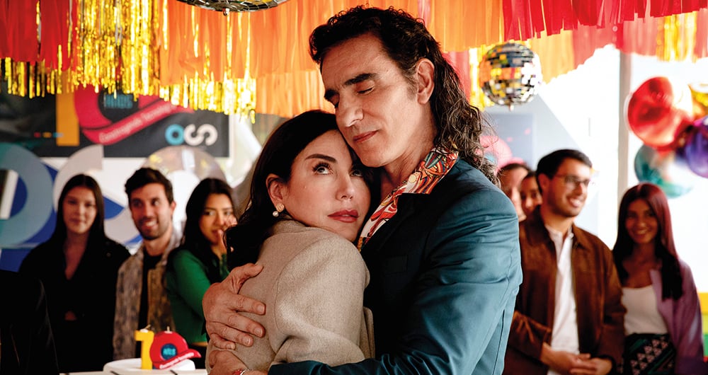 Ana María Trujillo interpreta en Pedro, el escamoso a Fernanda Ríos, una alta ejecutiva del sector tecnológico.