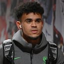 Luis Díaz, jugador del Liverpool de Inglaterra