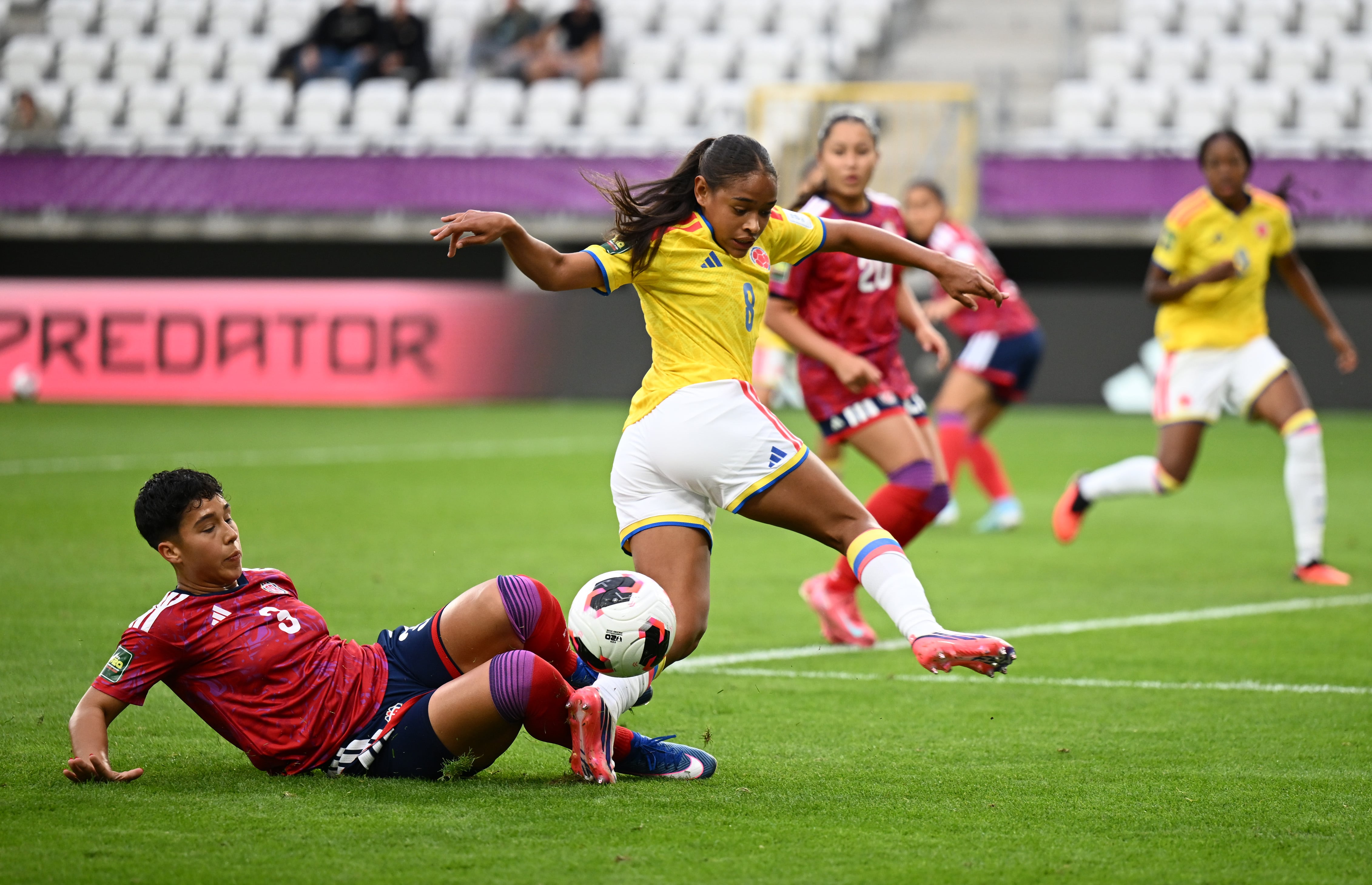 Colombia vs. Costa Rica en el Mundial Femenino Sub-20
