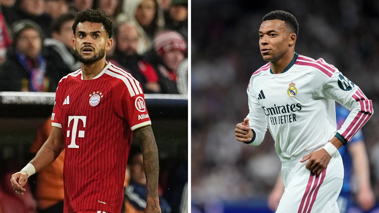 Luis Díaz y Kylian Mbappé tuvieron acción en esta tercera fecha de la Champions League.