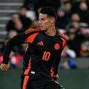 James Rodríguez en el triunfo de la Selección Colombia sobre España