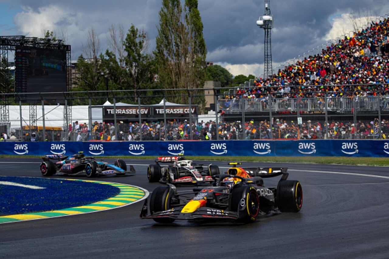 Checo Pérez, piloto del Red Bull.