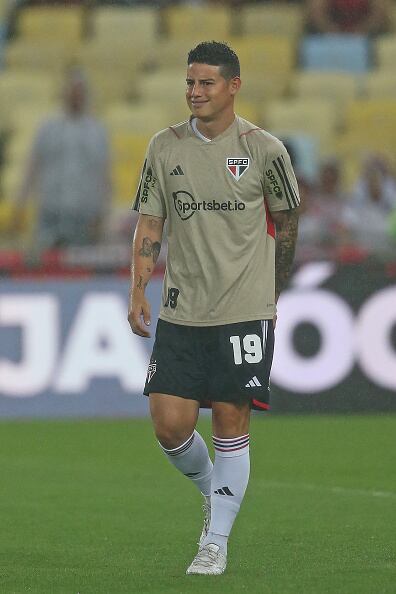 James Rodríguez busca volver a destacar en el fútbol con Sao Paulo