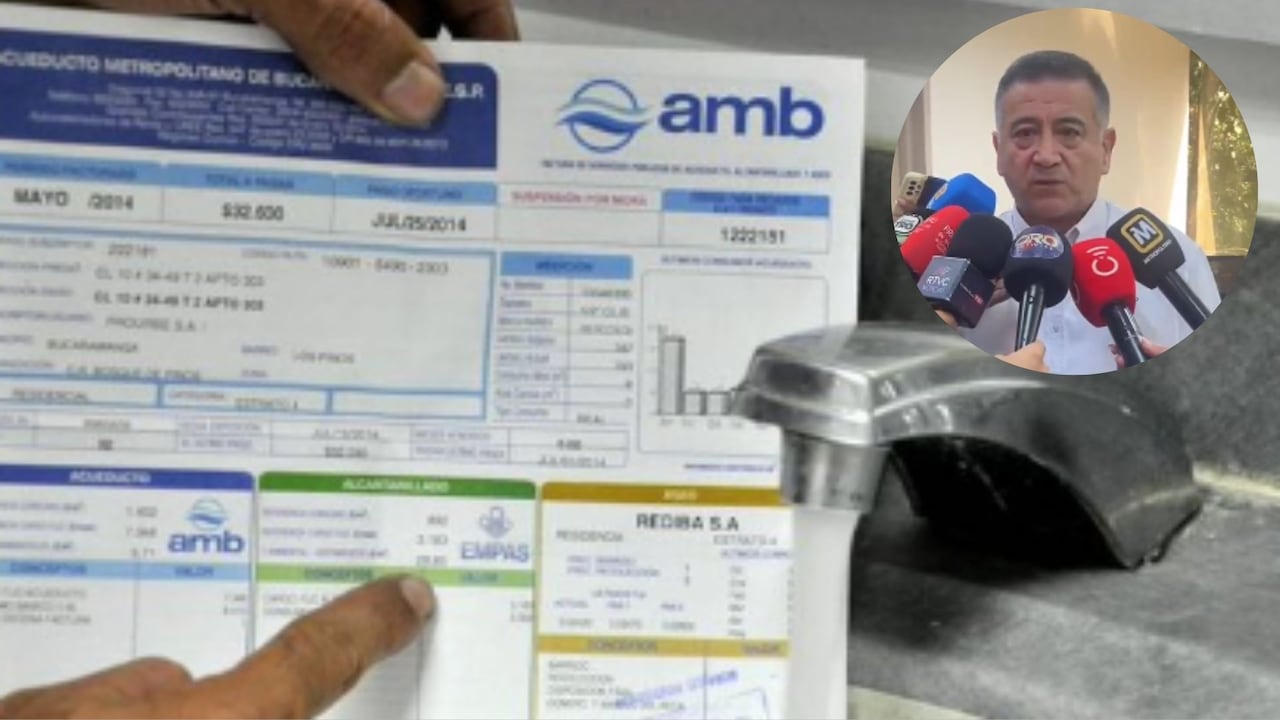 Acueducto Metropolitano de Bucaramanga anuncia aumento en la tarifa de algua
