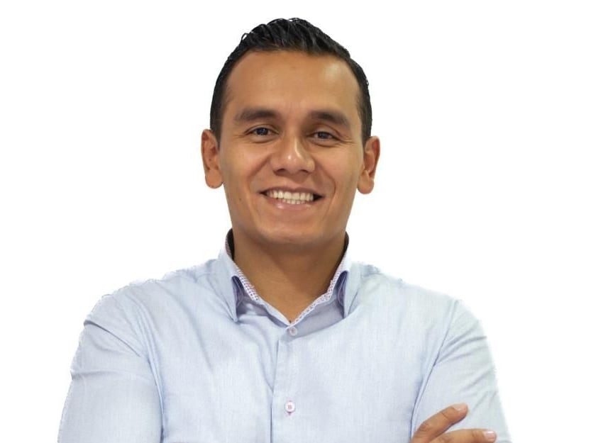 Diego Caro es candidato a la Cámara por Bogotá.