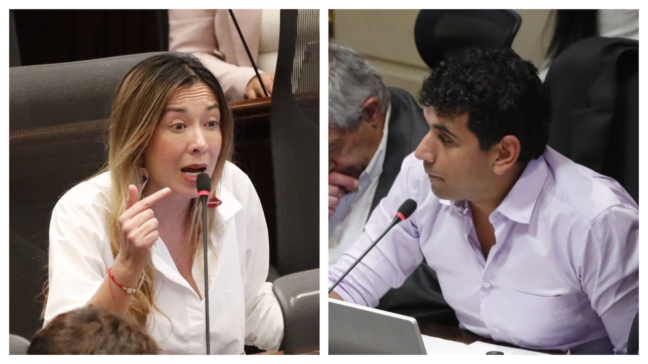 La representante Katherine Miranda denunció dos 'orangutanes' en medio de la discusión del PND.