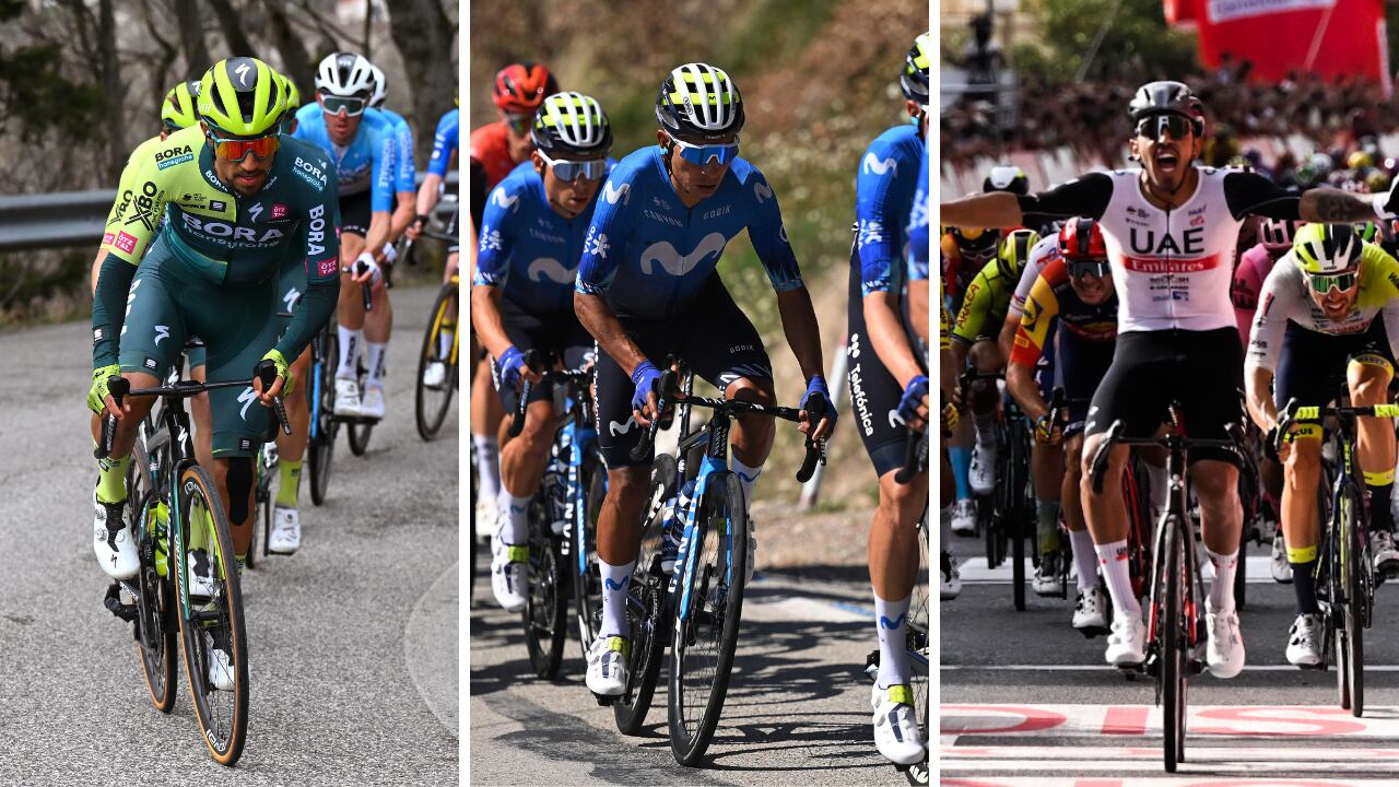 Colombianos en el Giro de Italia 2024