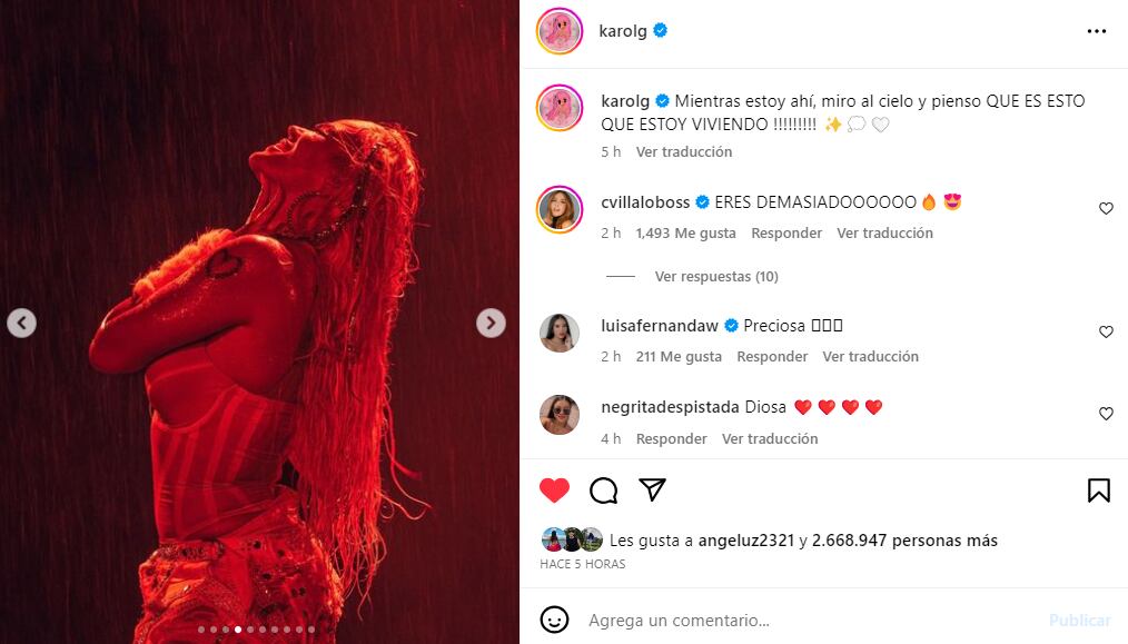 Foto: Instagram @karolg.