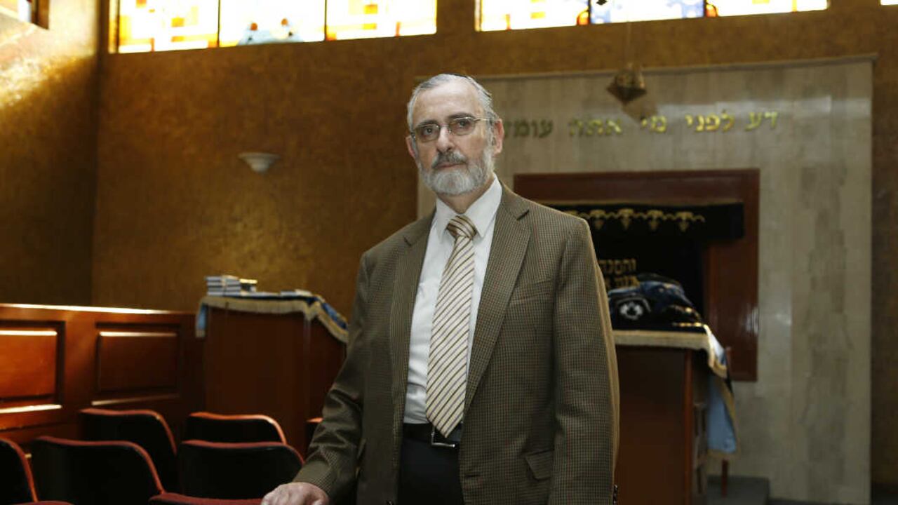 Rabino Alfredo Goldschmidt. Foto: Guillermo Torres/Semana.
