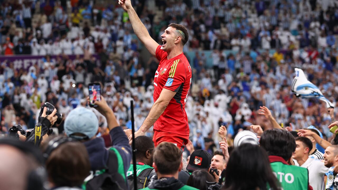 Emiliano Martínez, arquero Argentina.