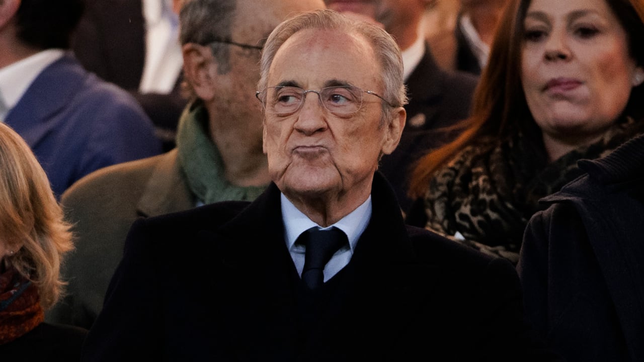 Florentino Pérez, presidente del Real Madrid.