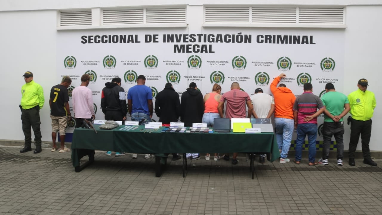 No todos los capturados fueron enviados a la cárcel.