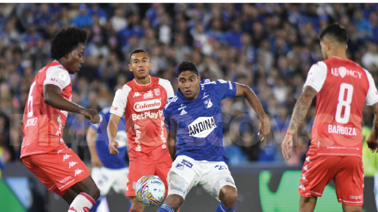 El primer clásico de este semestre fue para Millonarios con marcador de 2-0