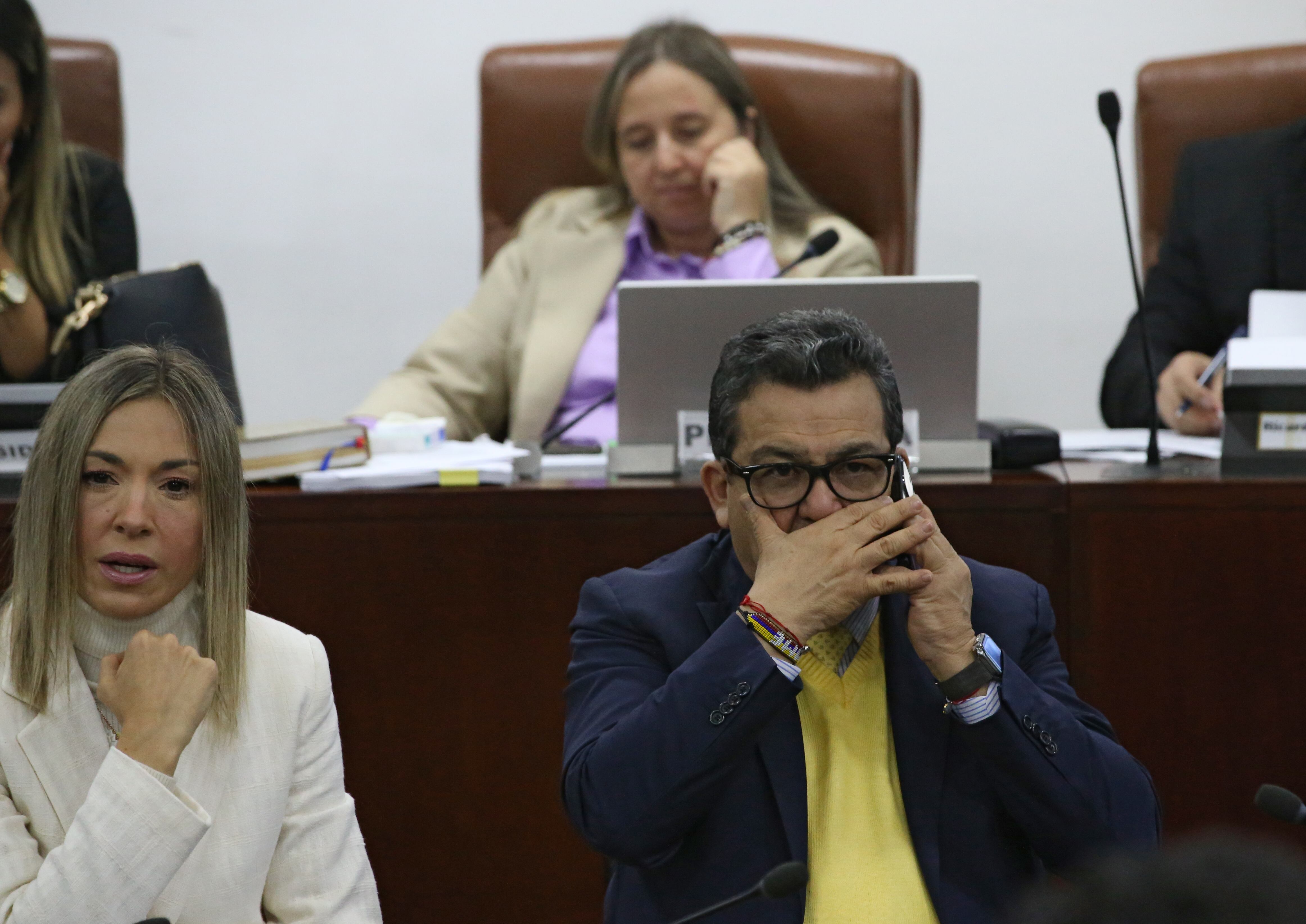 Comisión Séptima de la Cámara de Representantes inició el trámite en tercer debate del proyecto de reforma pensional del Gobierno de Gustavo Petro
Bogota mayo 21 del 2024
Foto Guillermo Torres Reina / Semana